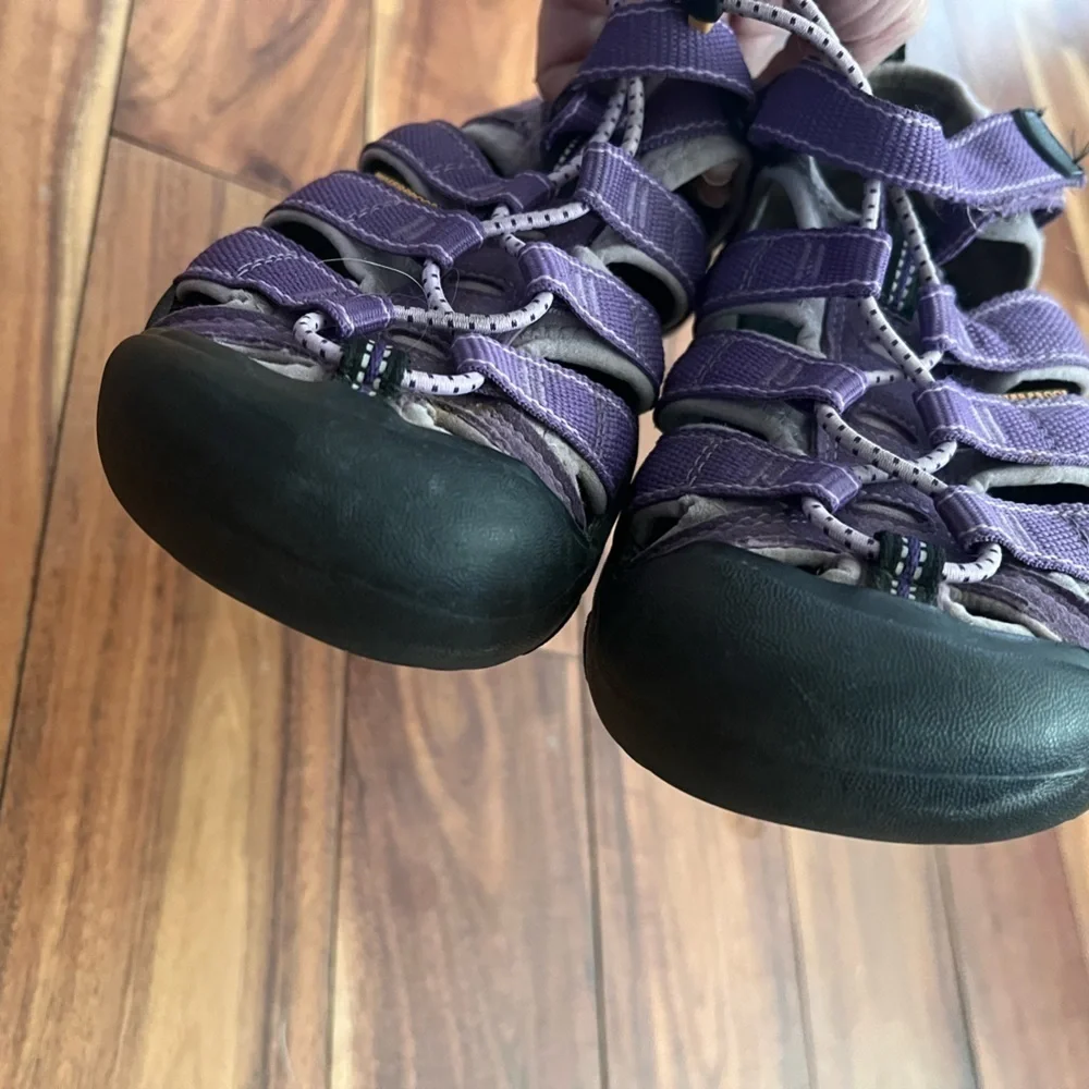 Keen 4 Purple Adjustable Strap Waterproof Sandals Outdoor - Picture 5 of 8